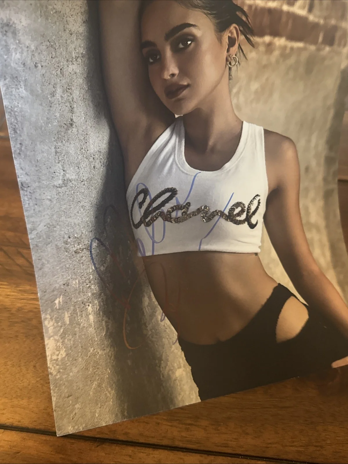 Melissa Barrera Gorgeous Actress Signed Autograph 8x10 SEXY Photo Hologram COA, изображение 4