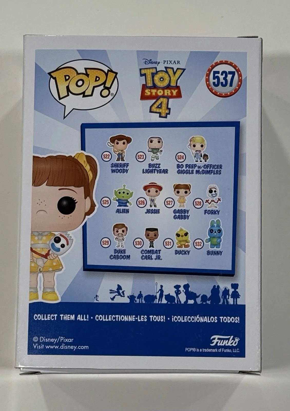 Tony Hale — Tony Hale Signed Toy Story 4 Gabby Gabby W/ Forky Funko Pop! 537 Beckett COA, изображение 5