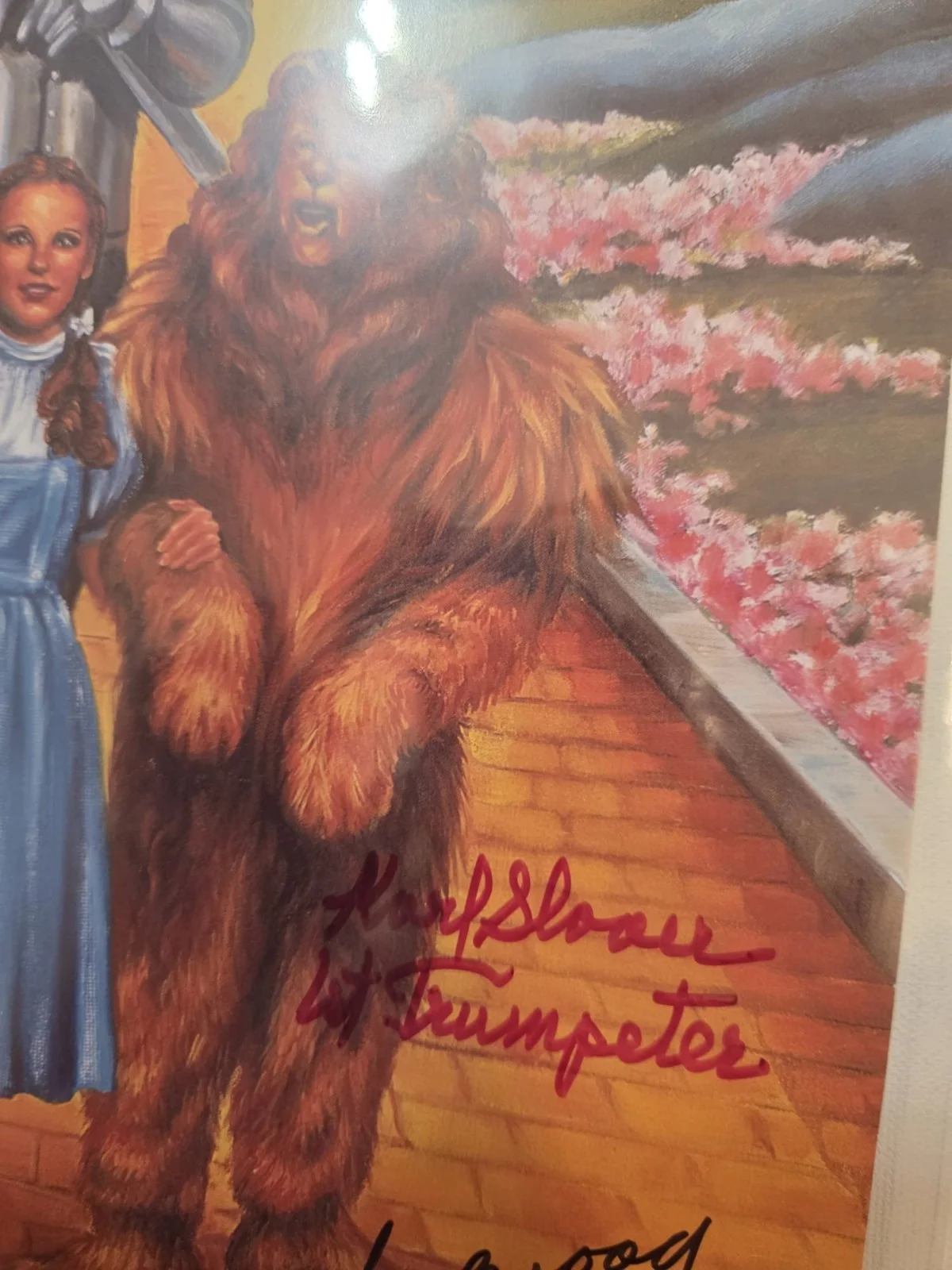 Mickey Carroll, Karl Slover, Jerry Maren — The Wizard of Oz Mickey Carroll Karl Slover Jerry Maren SIGNED 11x14 Photo JSA, изображение 4