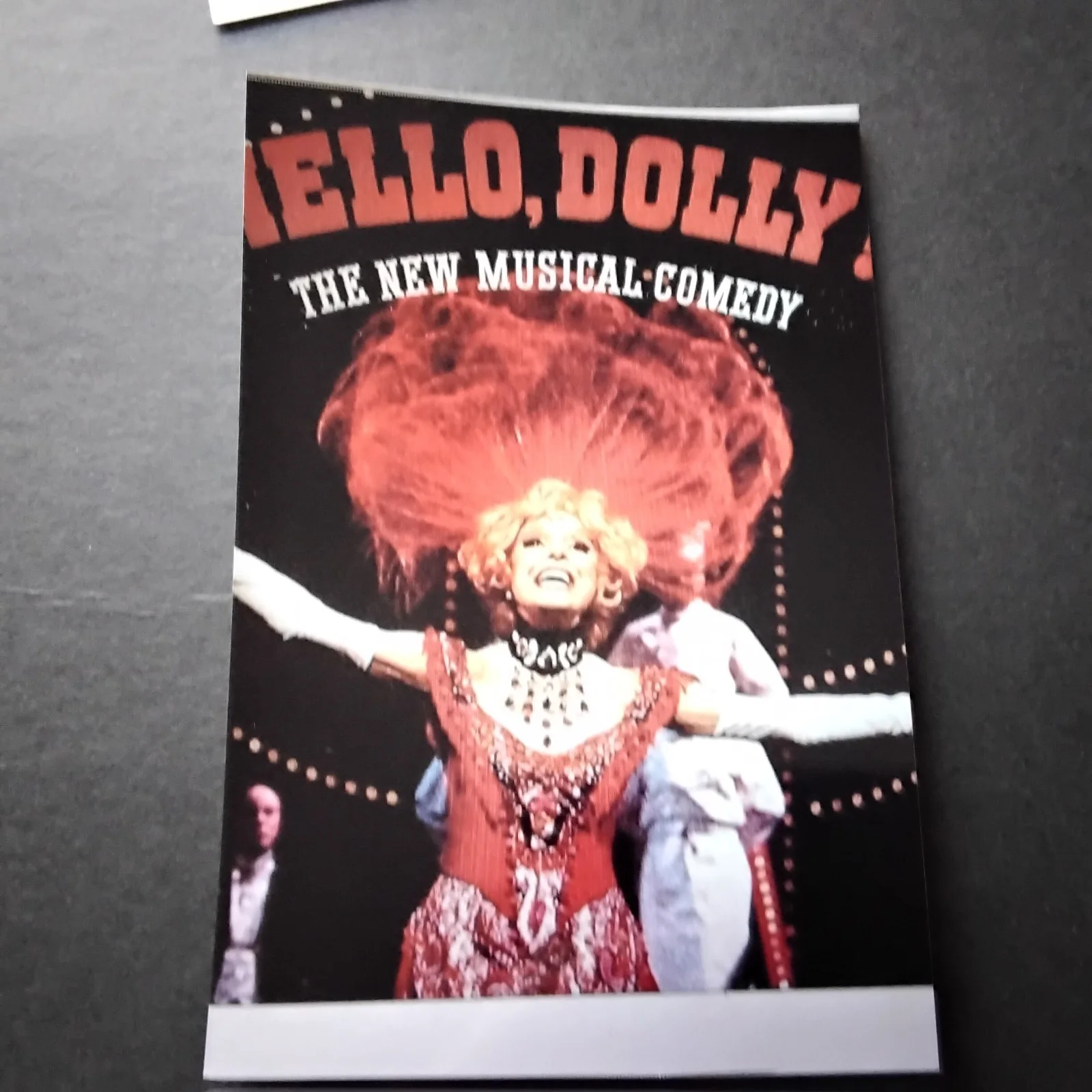 Carol Channing SIGNED Card Photo Stage Film Actress Hello Dolly Modern Millie, изображение 5