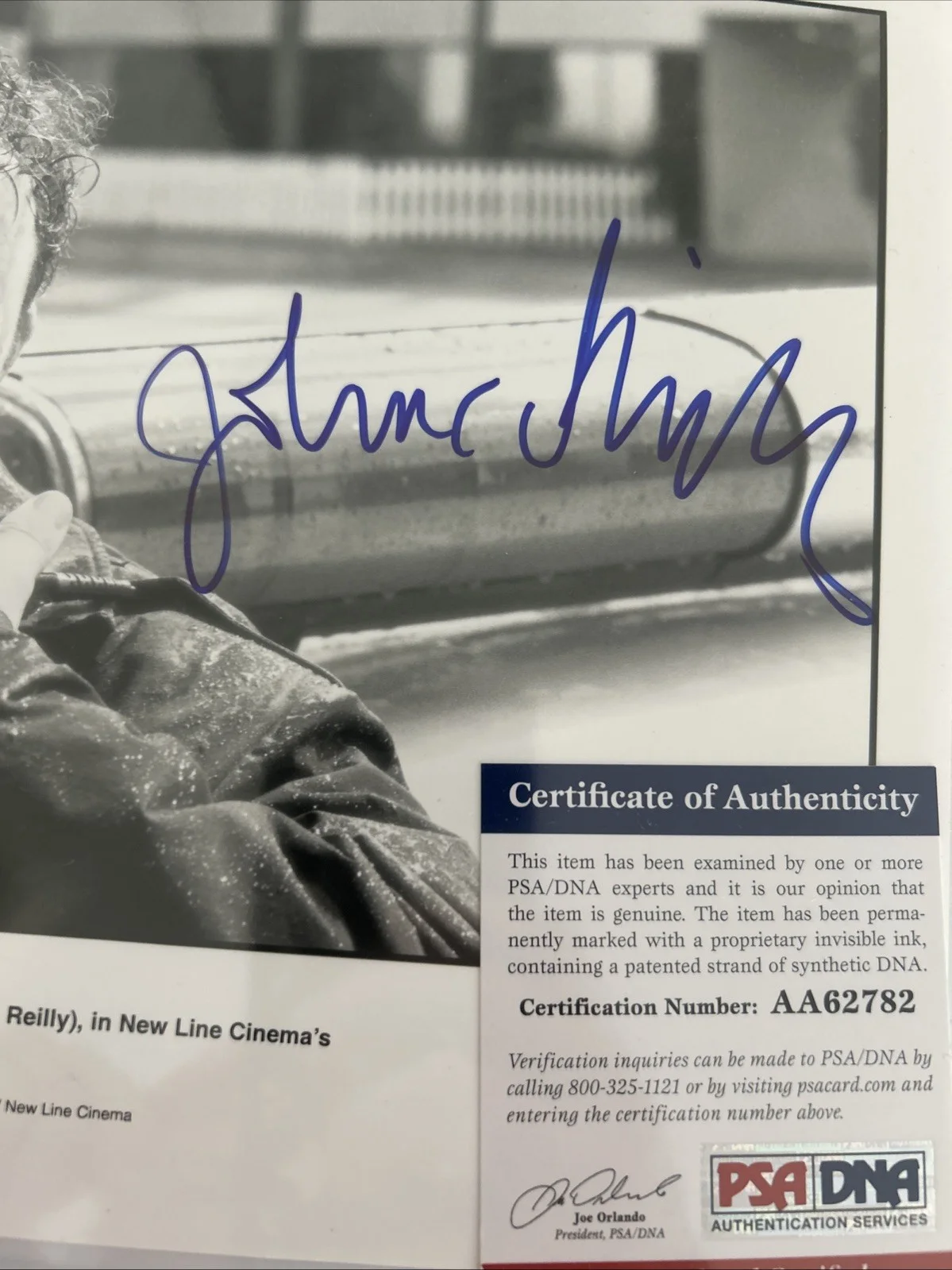 Photographed Signed By John Reilly Actor In The New Line Cinemas Magnolia, изображение 2
