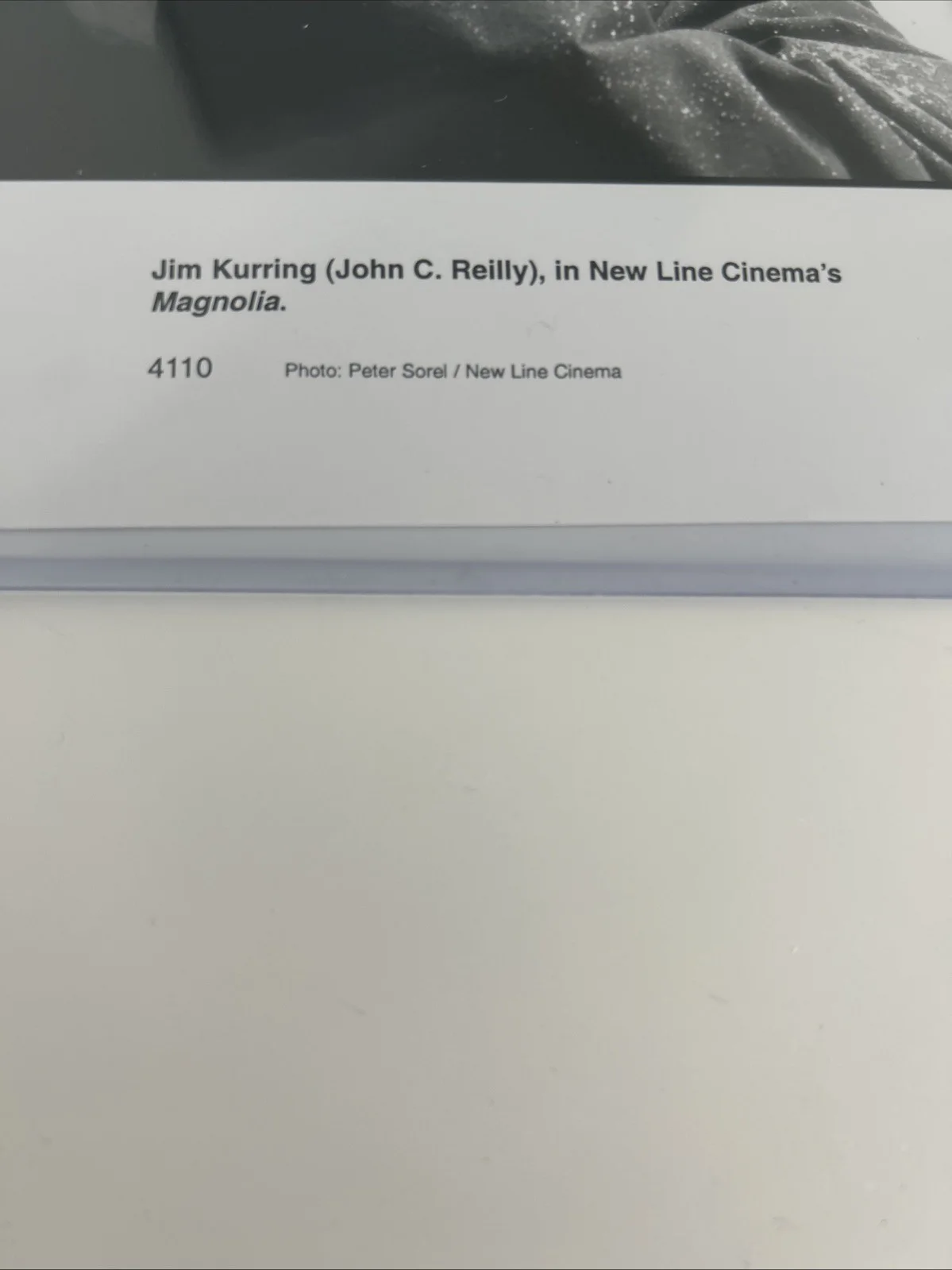 Photographed Signed By John Reilly Actor In The New Line Cinemas Magnolia, изображение 4