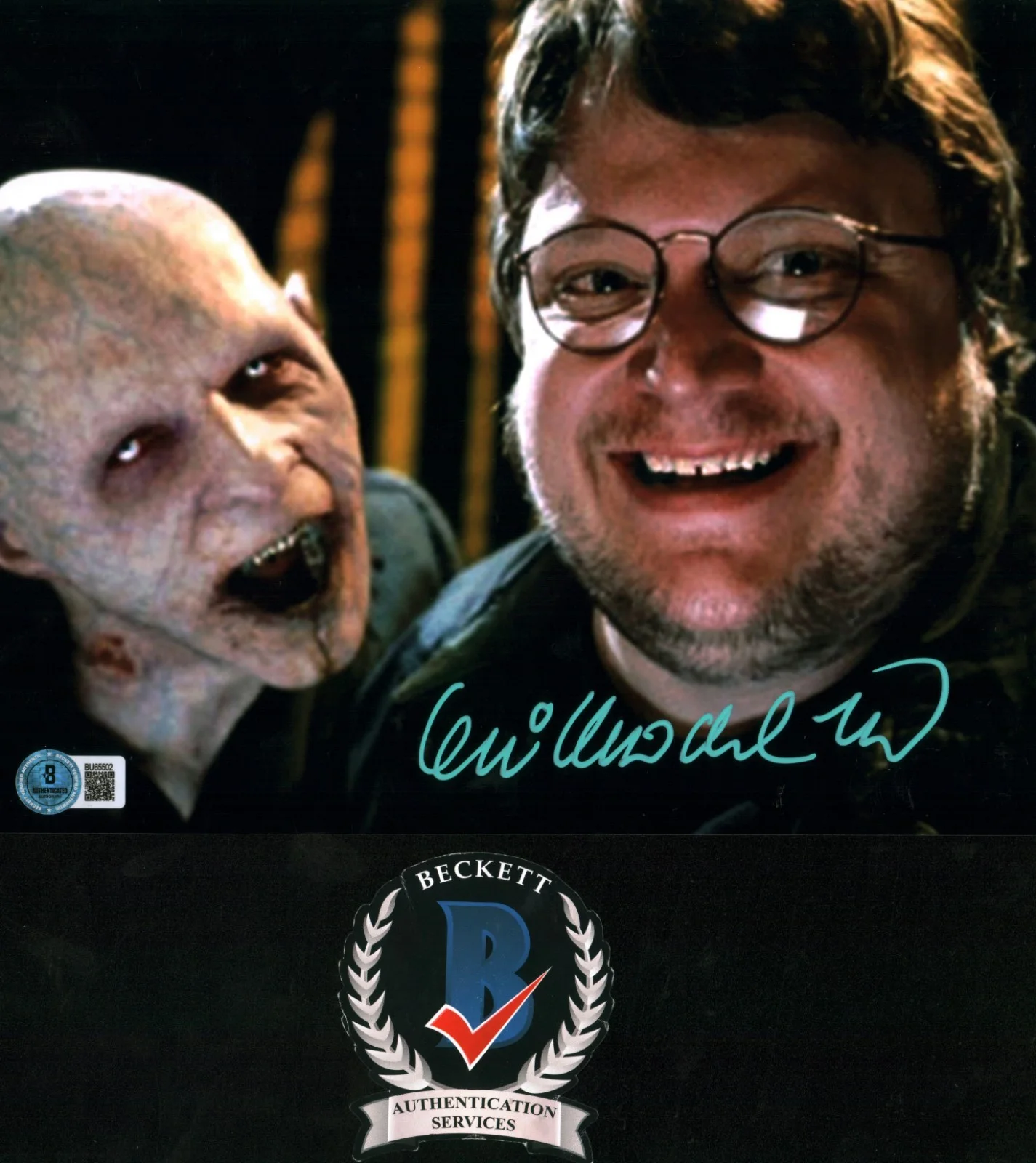 guillermo del toro — Guillermo Del Toro Signed The Strain Director Horror 8x10 Photo BAS COA