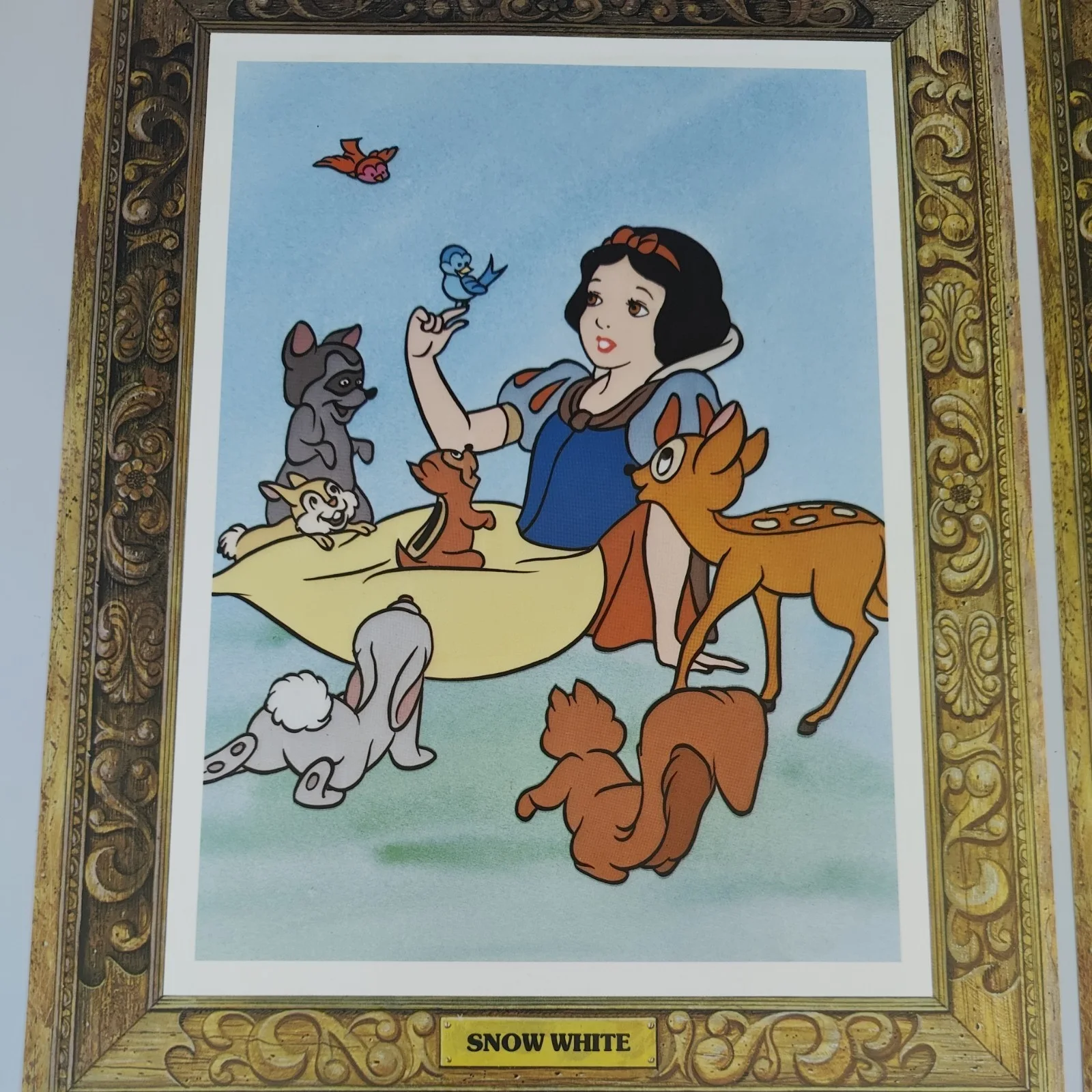 Snow White & The Seven Dwarfs US Lobby Cards 1975 Re-release Portrait Set Disney, изображение 4