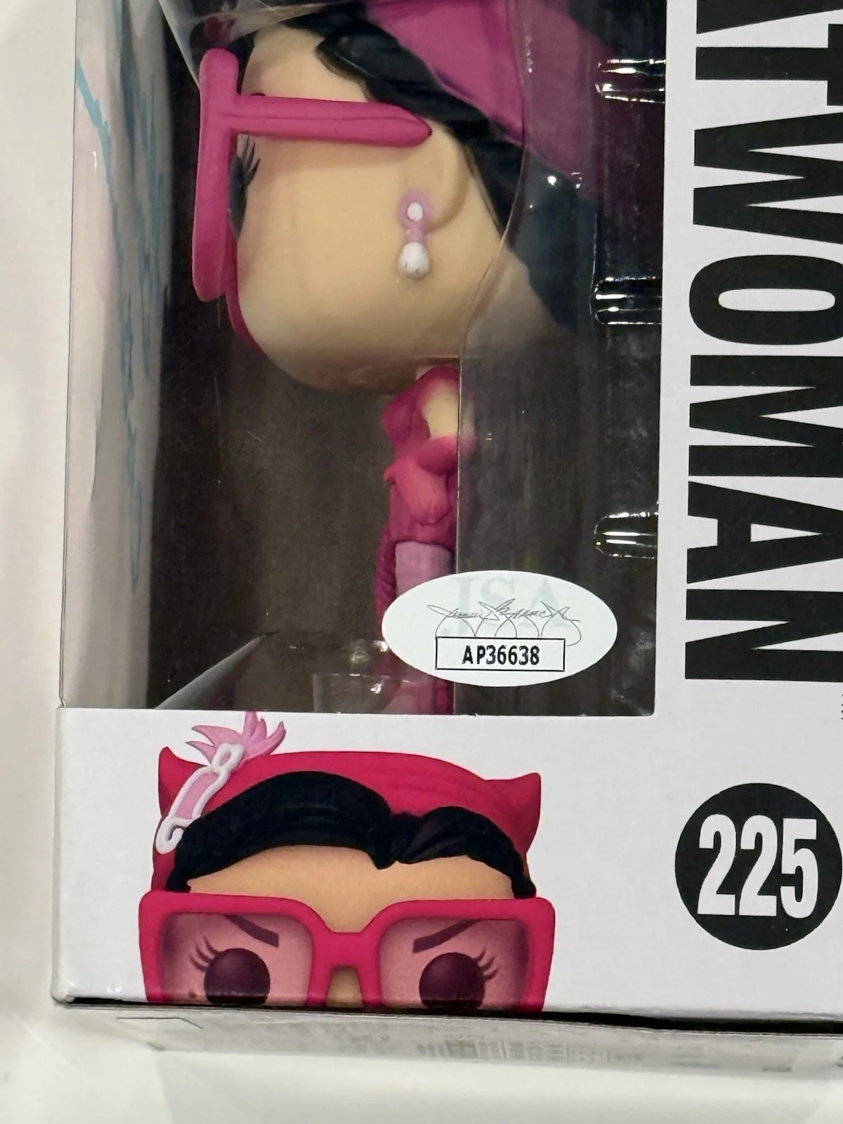 Adrienne Barbeau — Adrienne Barbeau Signed & Inscribed Catwoman Funko Pop! 225 JSA COA, image 4