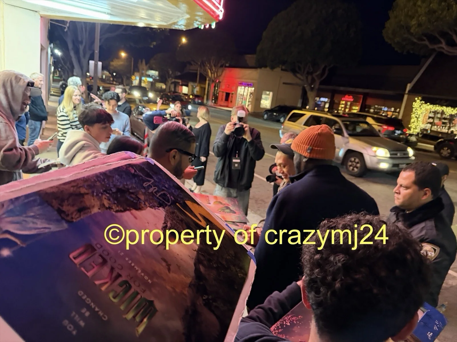 Jon M. Chu Signed Wicked For Good 12x18 movie Poster Autograph Exact Proof, изображение 3