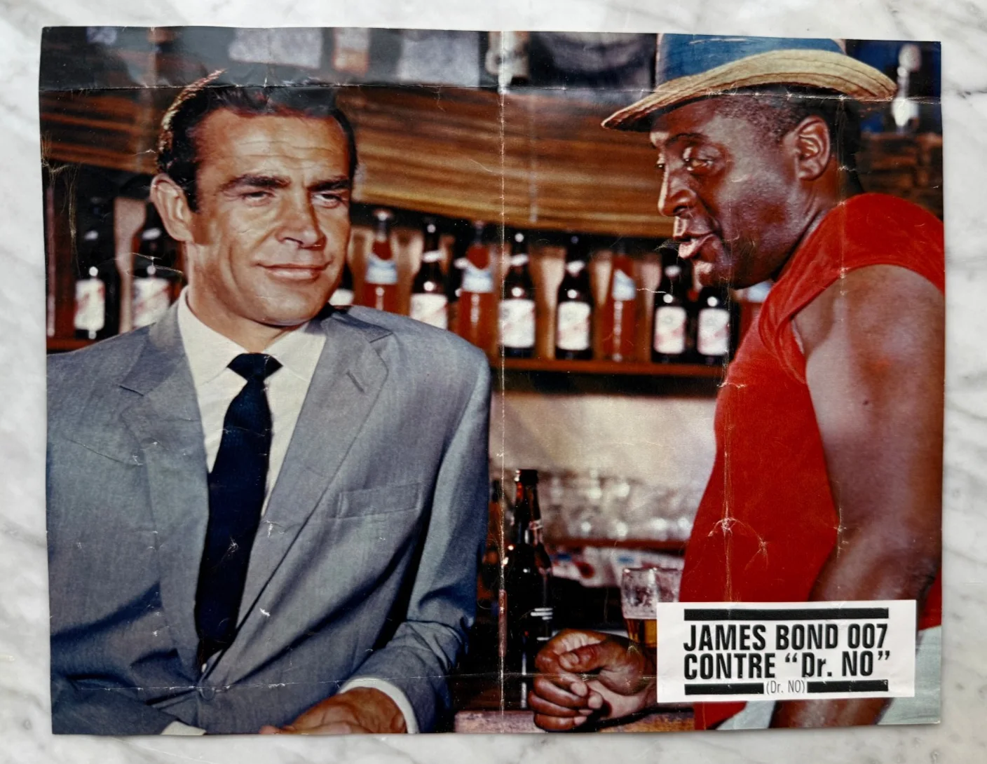 Dr No (1962) Original French Lobby Cards Set of 5 – Sean Connery 007 Bond, изображение 2