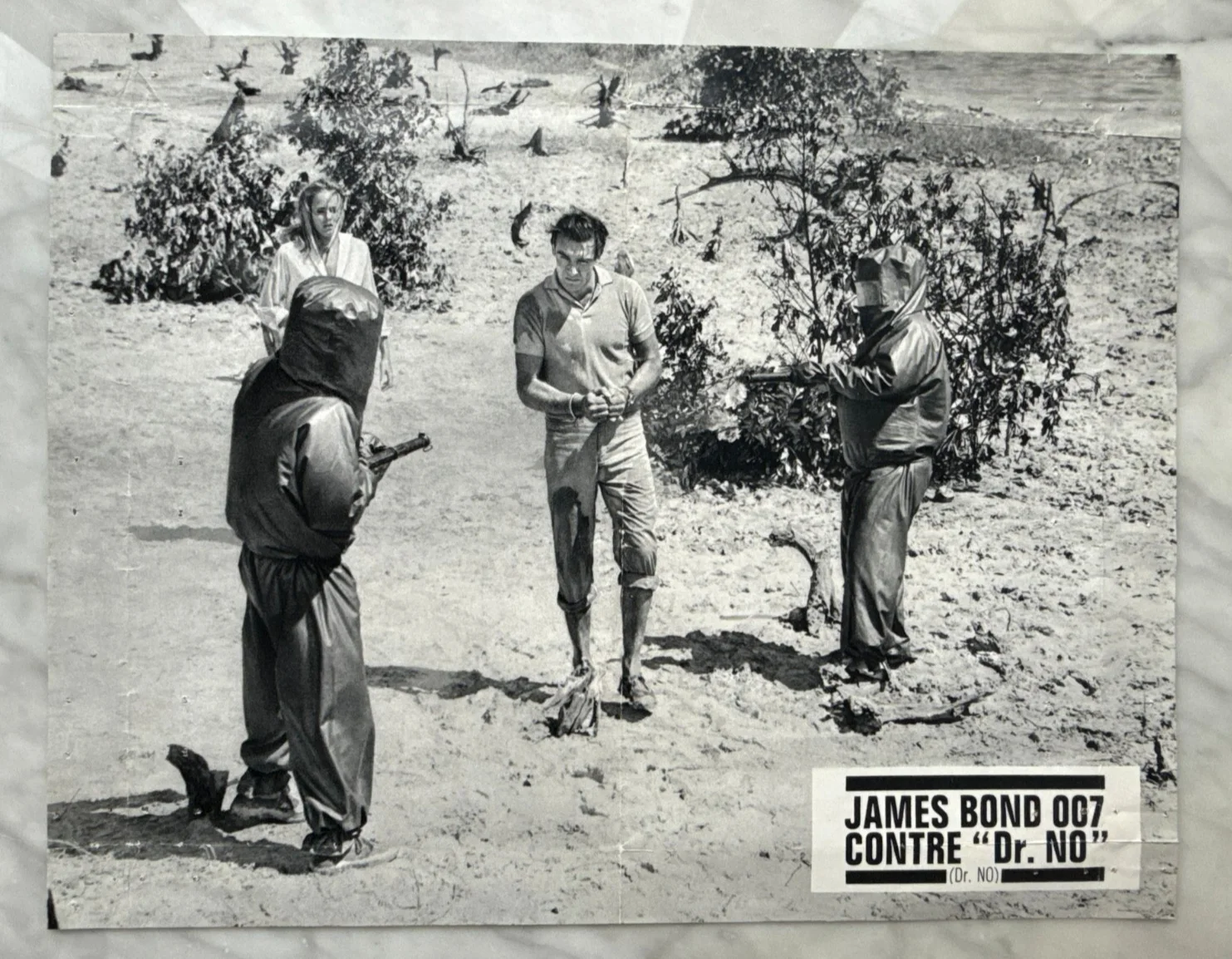 Dr No (1962) Original French Lobby Cards Set of 5 – Sean Connery 007 Bond, изображение 4