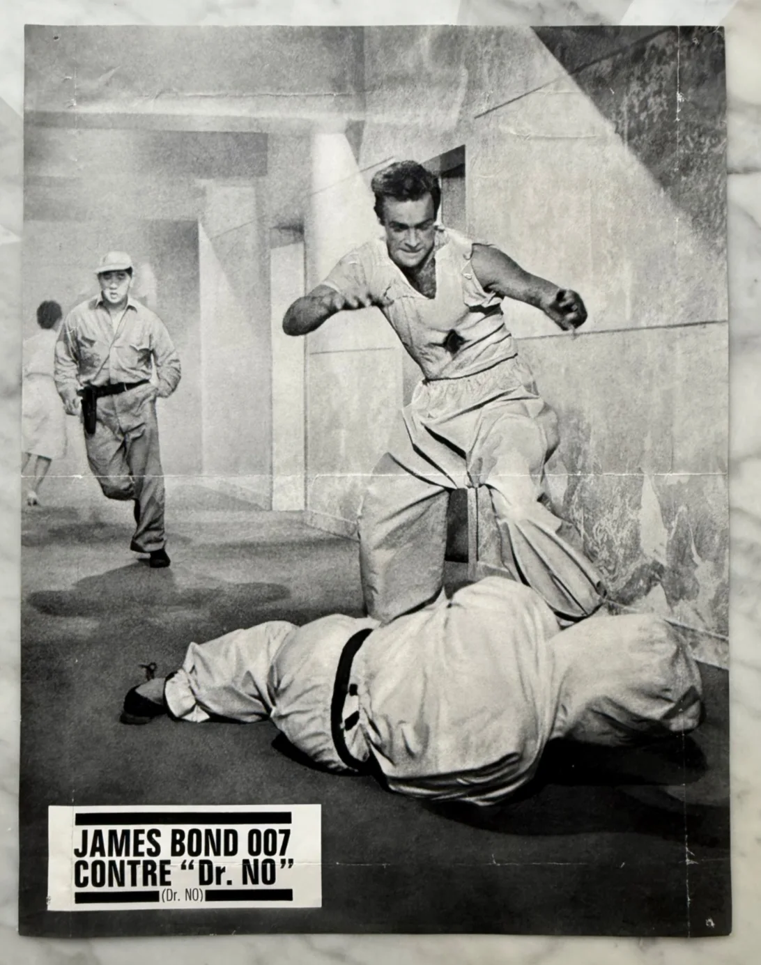 Dr No (1962) Original French Lobby Cards Set of 5 – Sean Connery 007 Bond, изображение 5