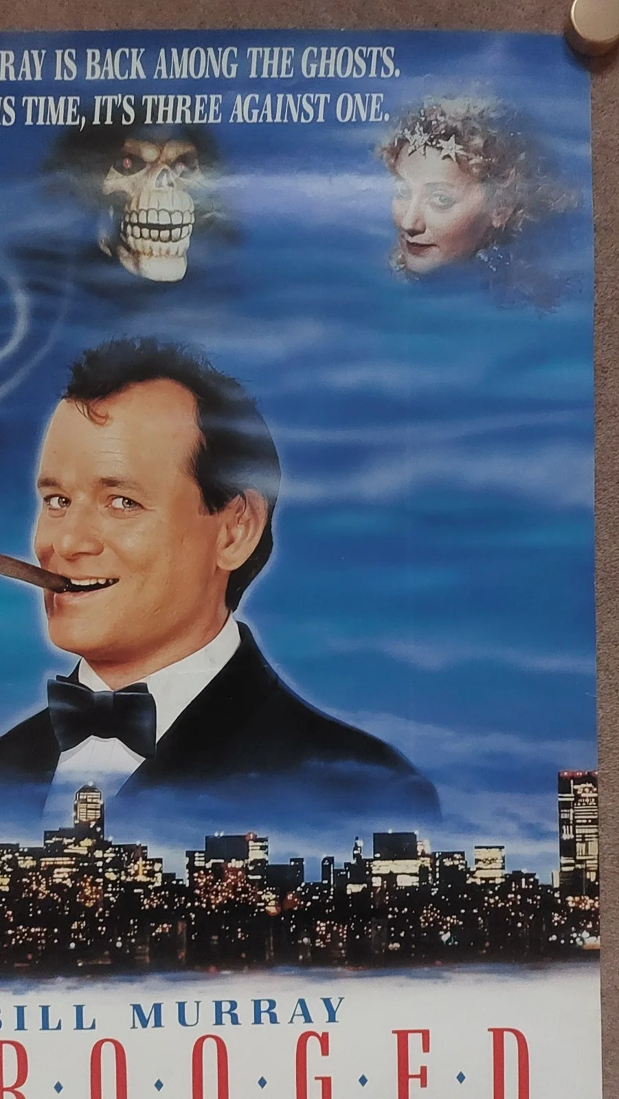 Scrooged Original Video Store Poster, image 5