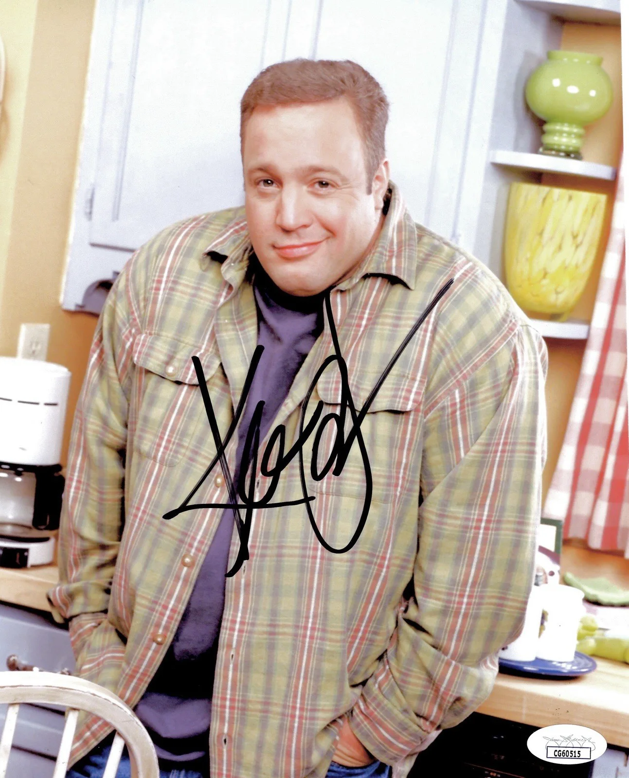 Kevin James — Kevin James Signed 8x10 Meme Photo King Of Queens Autographed JSA COA