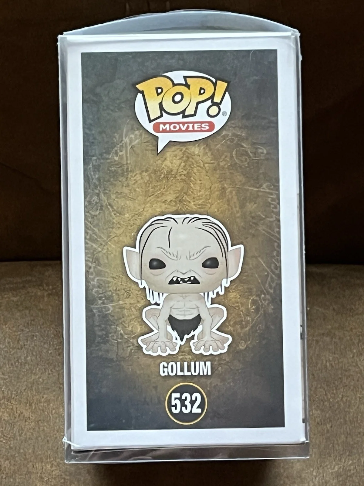 Andy Serkis — Andy Serkis Signed Gollum Chase Funko POP Inscription, изображение 4