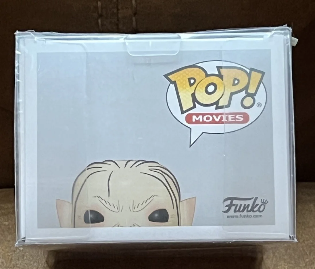 Andy Serkis — Andy Serkis Signed Gollum Chase Funko POP Inscription, изображение 5