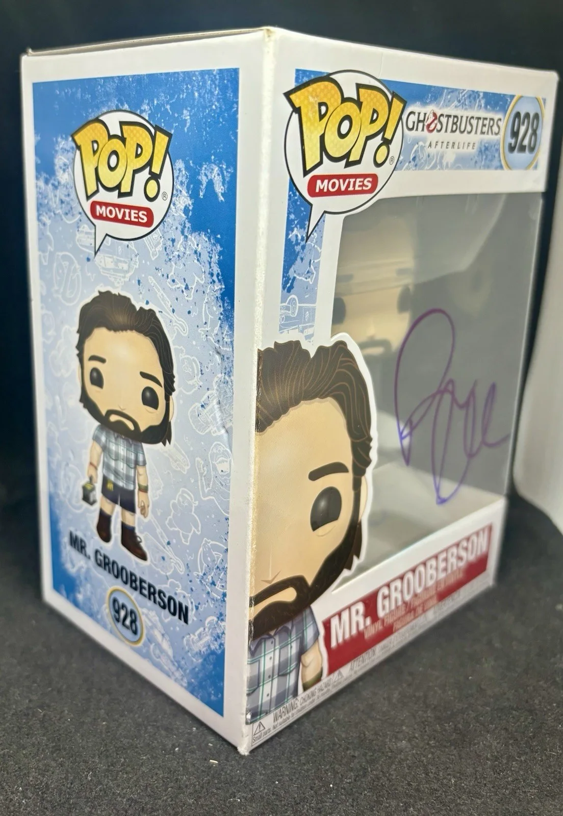 GHOSTBUSTERS PAUL RUDD SIGNED FUNKO POP JSA COA AUTHENTIC AUTOGRAPH 928 Ant Man, image 3