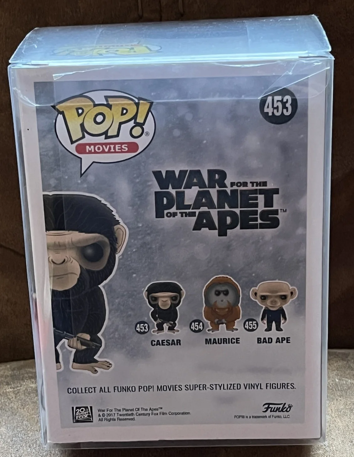 Andy Serkis — Andy Serkis Signed CAESAR Planet of the Apes 453 SWAU, изображение 2