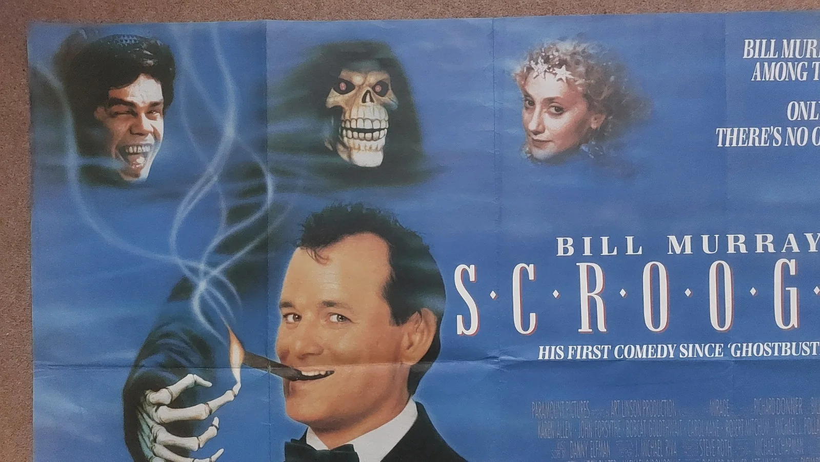 Scrooged Original UK Quad Poster, image 2