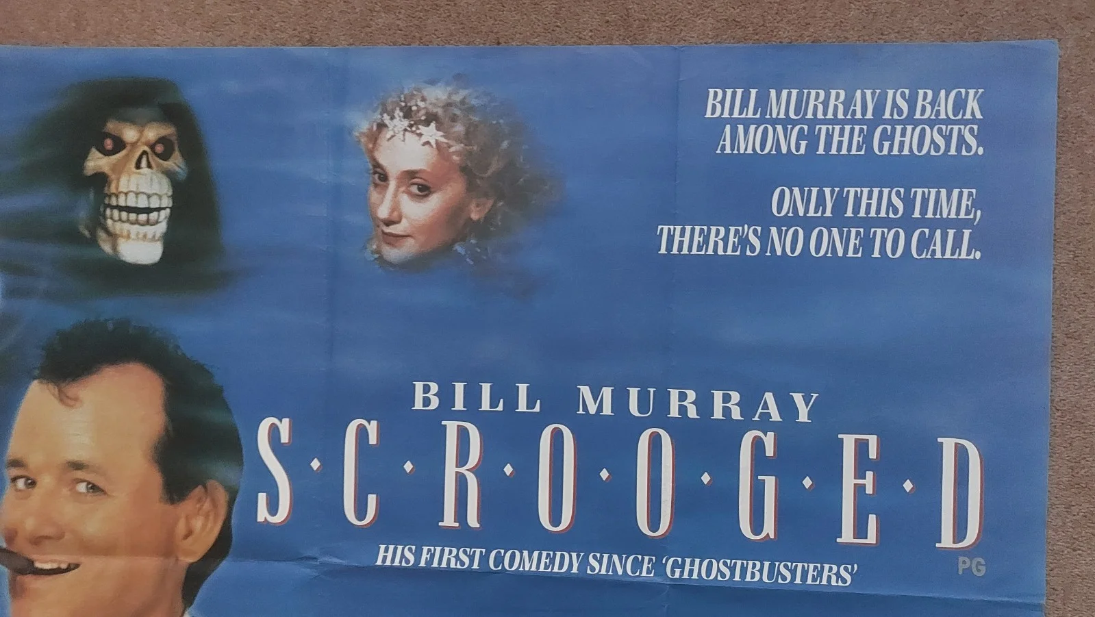 Scrooged Original UK Quad Poster, image 5