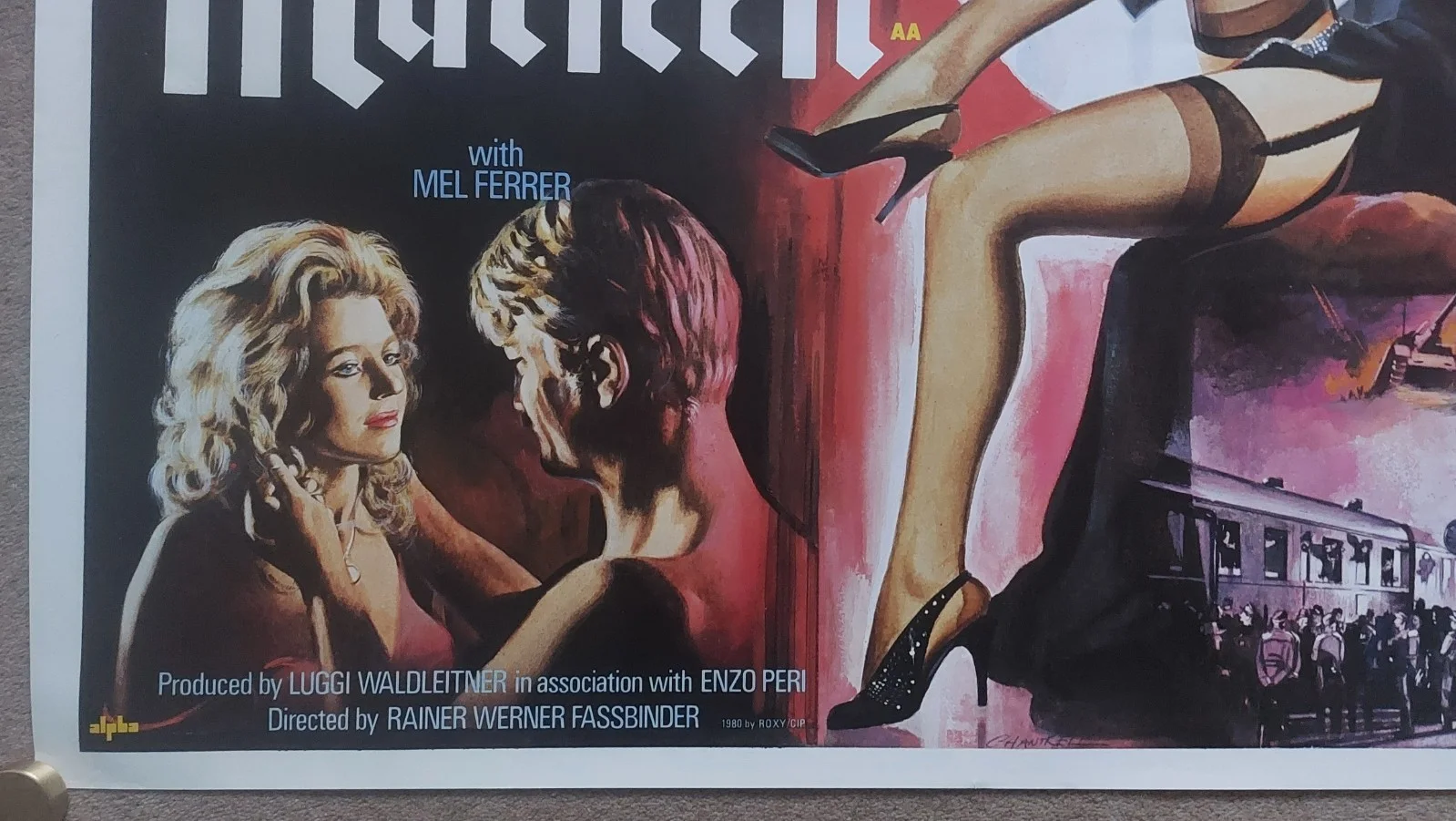 Lili Marleen Original UK Quad Poster, image 3