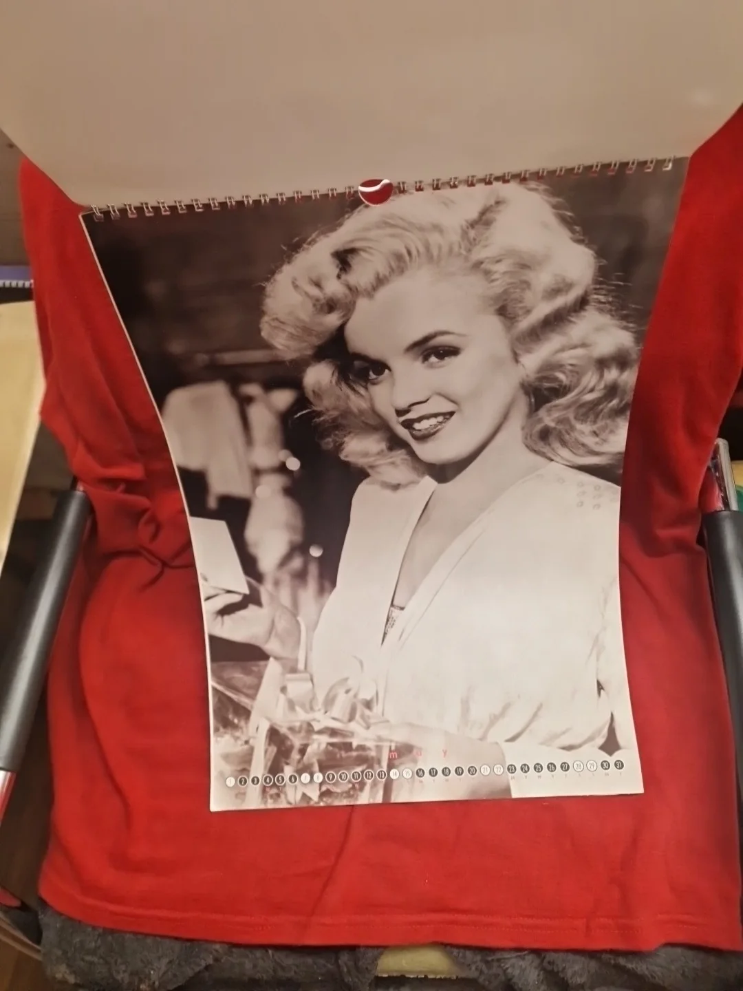 Marilyn Monroe 1988 Vintage Calender, image 2