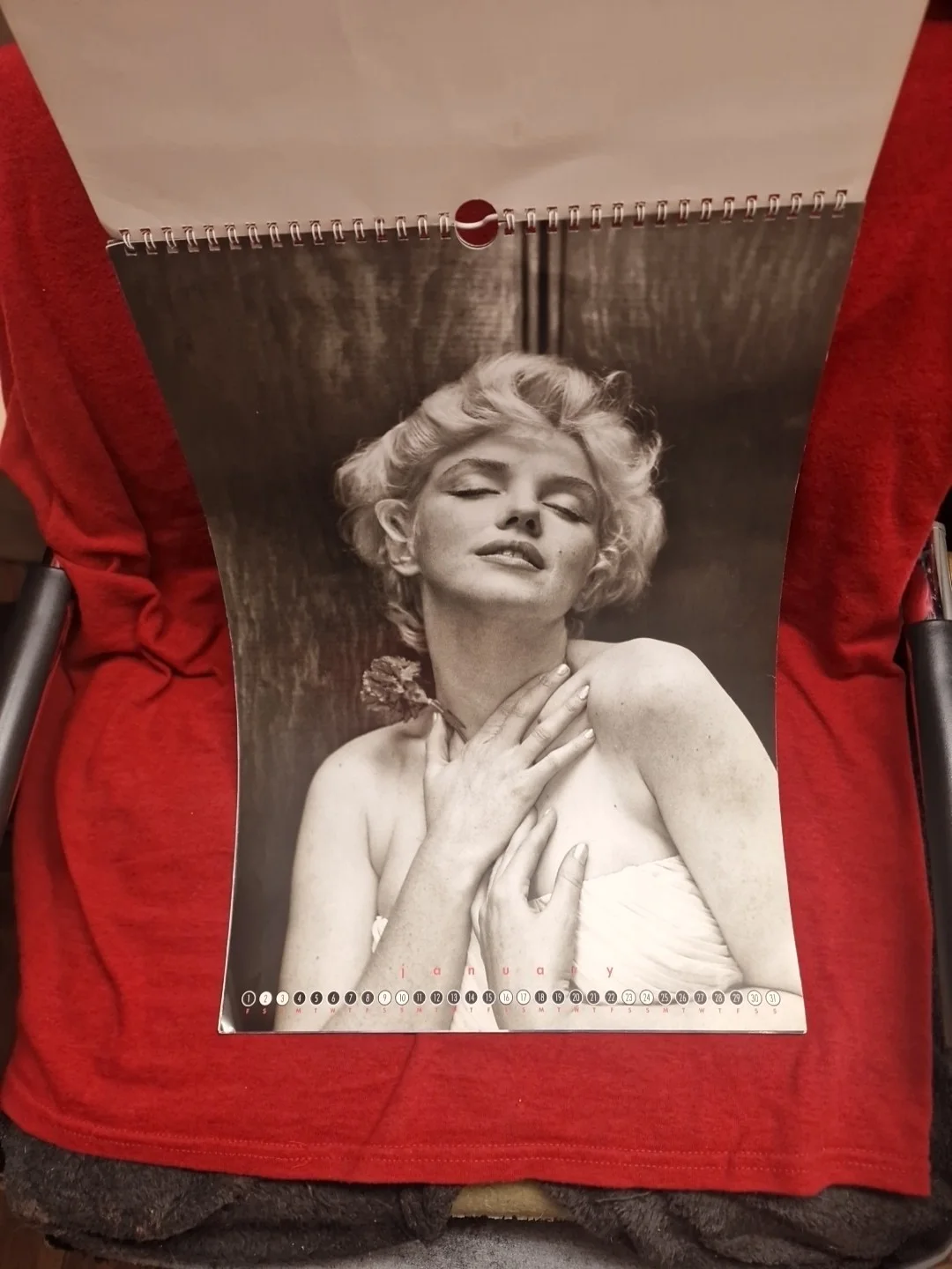 Marilyn Monroe 1988 Vintage Calender, image 3