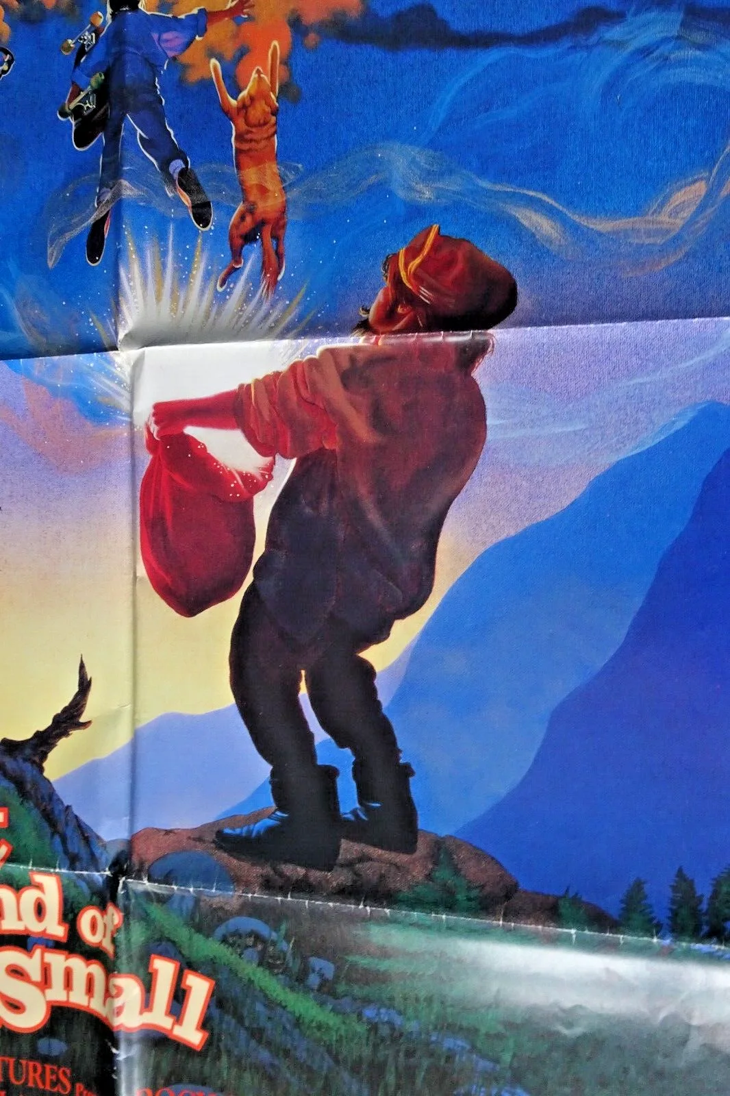 The Great Land Of Small Poster One Sheet Michael J. Anderson Vintage 1987, изображение 2