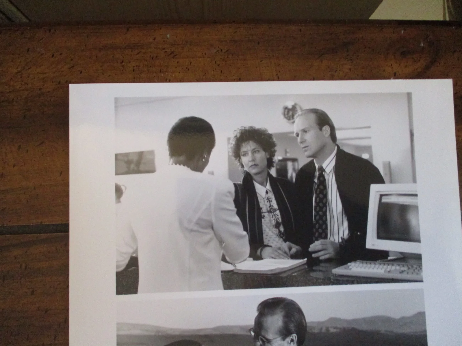 Elizabeth Perkins/William Hurt/Christine Lahti(THE DOCTOR)1991 8 x 10 B&W Photo, изображение 2