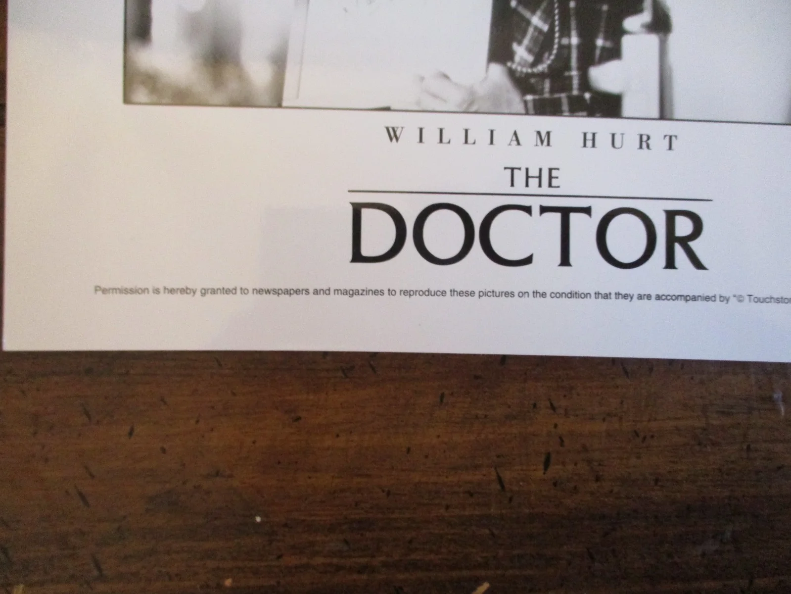 Charlie Korsmo/William Hurt/Christine Lahti(THE DOCTOR)1991 8x10 B&W Press Photo, изображение 3