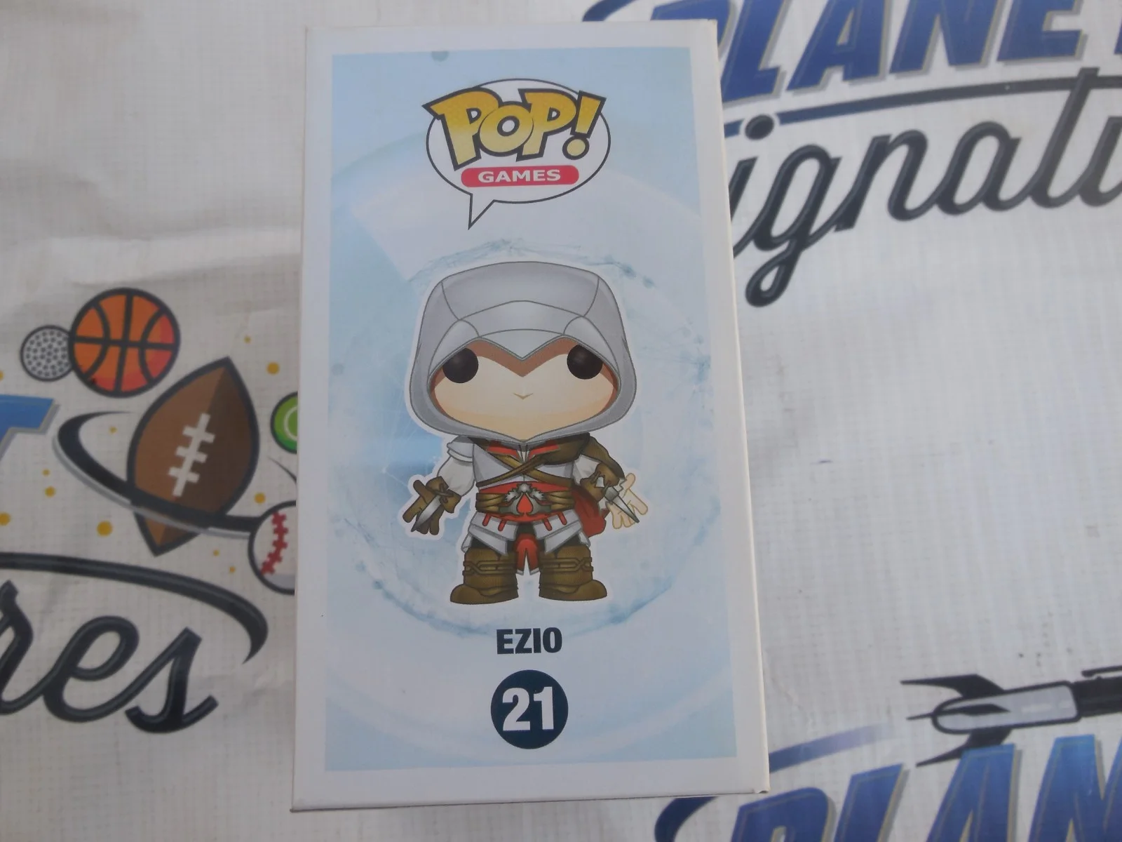 Roger Craig Smith signed Ezio Assassins Creed Funko Pop 25 JSA COA, image 4