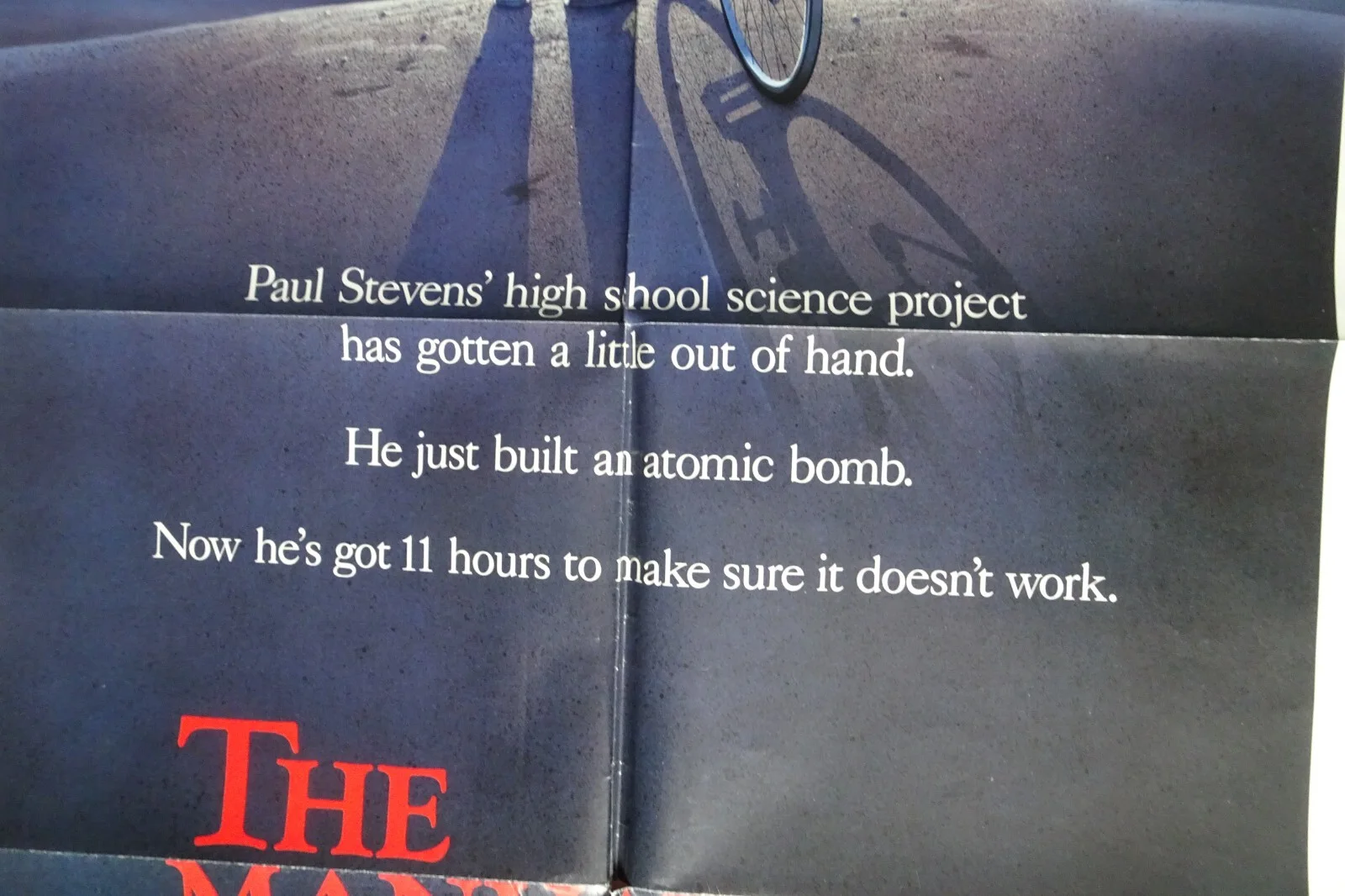 The Manhattan Project Poster One Sheet John Lithgow Christopher Collet 1986, image 4