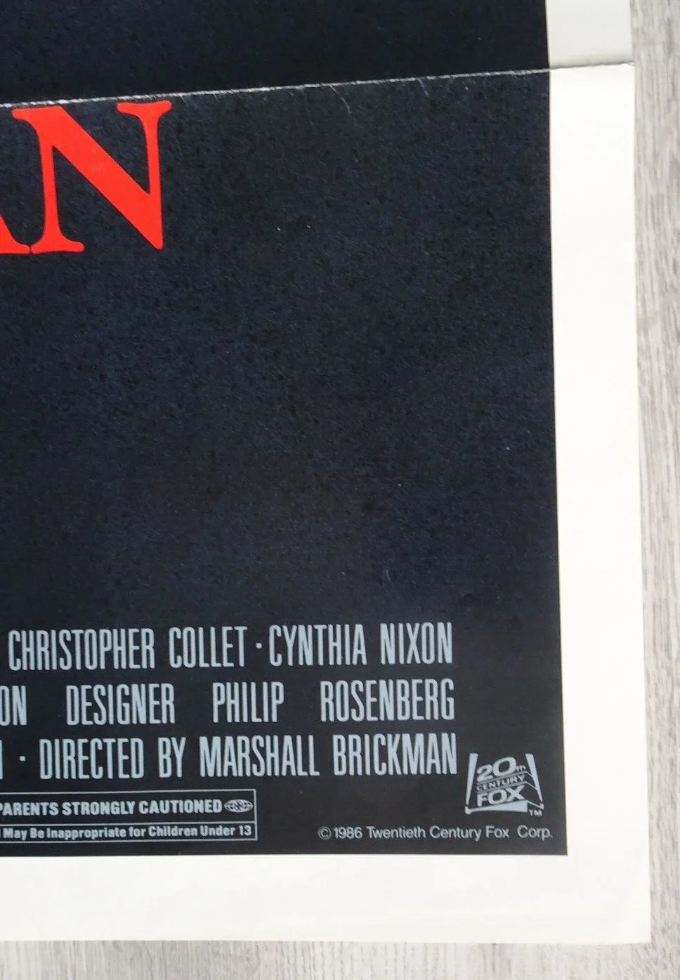 The Manhattan Project Poster One Sheet John Lithgow Christopher Collet 1986, image 5
