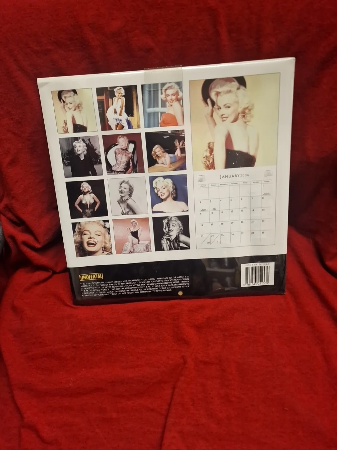 Marilyn Monroe Calendar 2006 Sealed, image 2