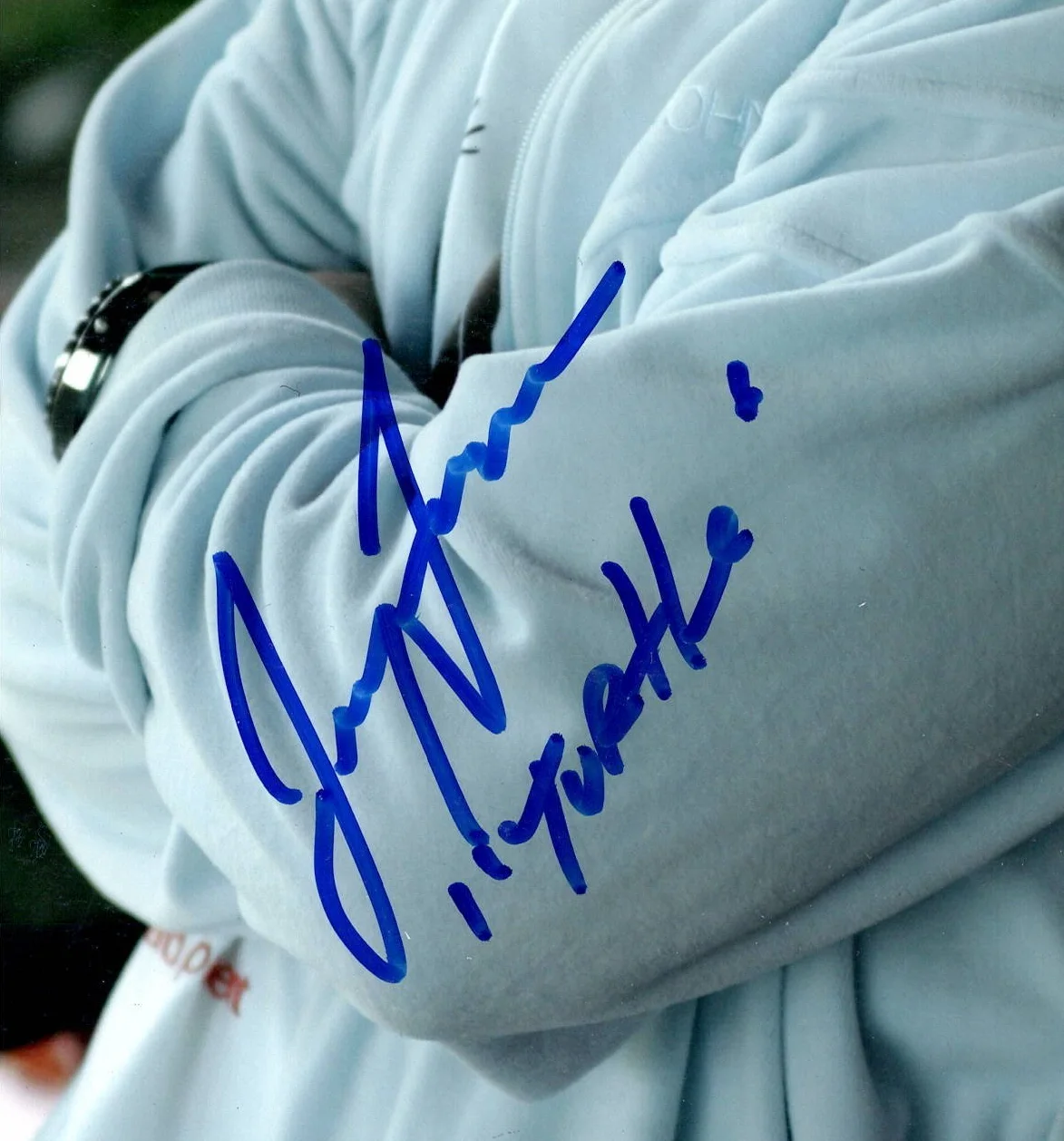 Jerry Ferrara — Jerry Ferrara Signed 8x10 Entourage (Turtle) Color Photo- JSA Authentication, image 2