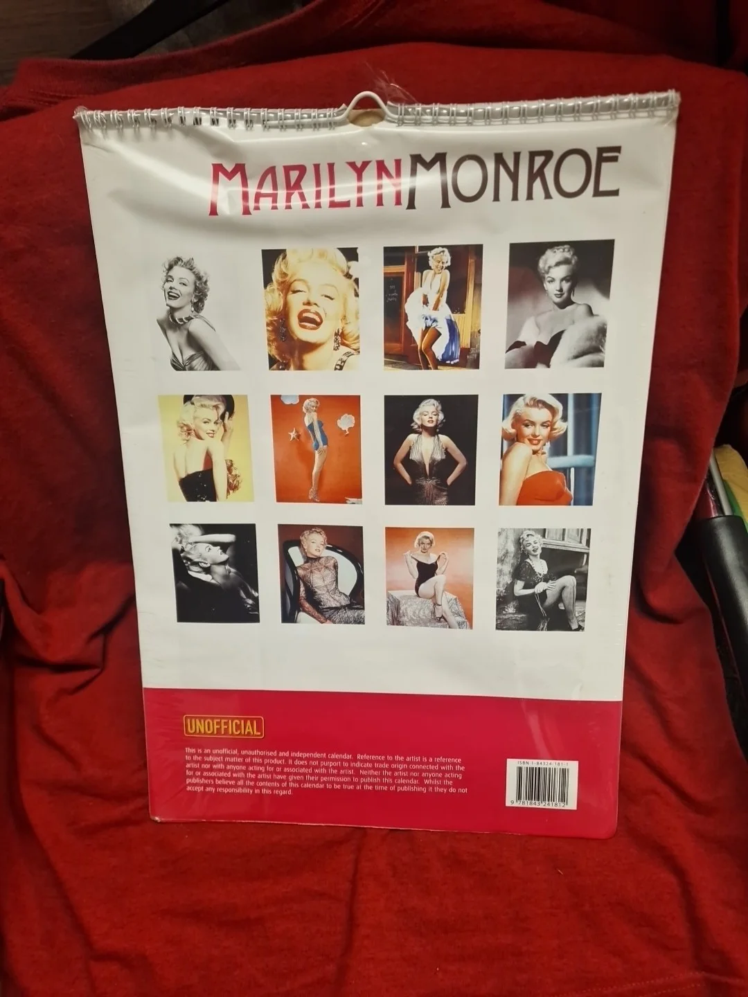 Marilyn Monroe Calender 2007 Sealed, image 2