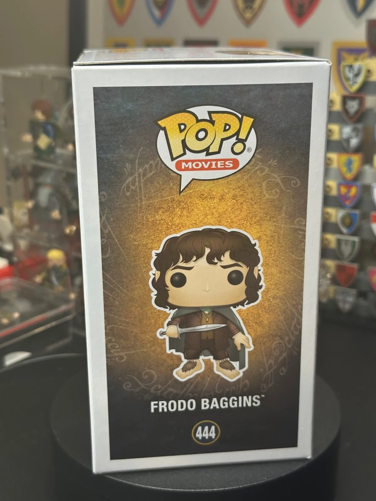 Elijah Wood — Elijah Wood Autographed Funko Frodo Baggins' Lord of the Rings #444 OCCM COA, изображение 2