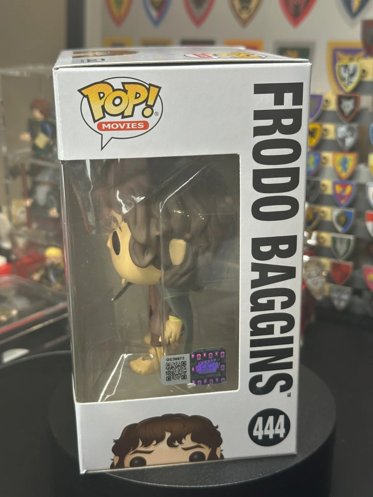 Elijah Wood — Elijah Wood Autographed Funko Frodo Baggins' Lord of the Rings #444 OCCM COA, изображение 4