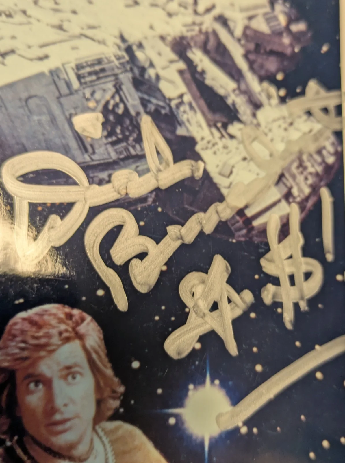 Richard Hatch — Battlestar Galactica 8x10 photo signed Richard Hatch Dirk Benedict Starbuck, изображение 3