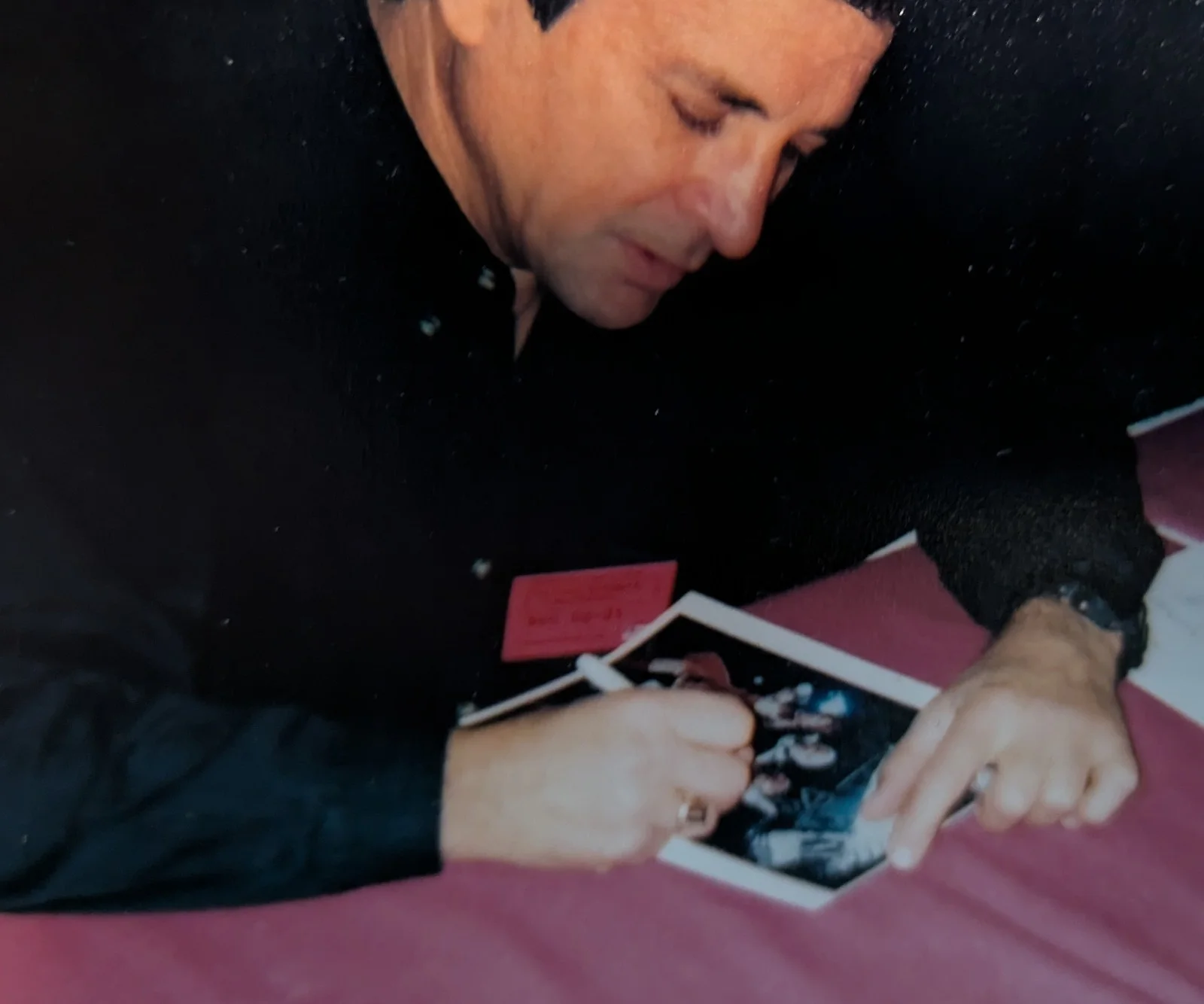 Richard Hatch — Battlestar Galactica 8x10 photo signed Richard Hatch Dirk Benedict Starbuck, изображение 4