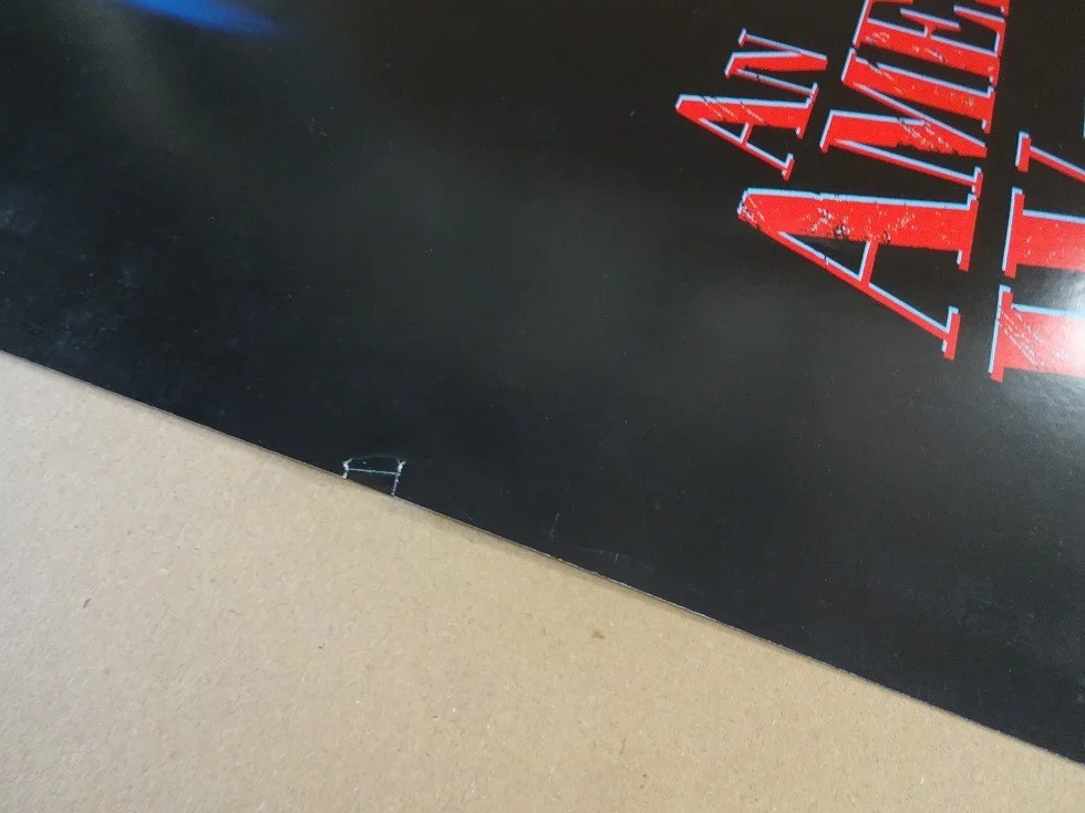 An American Werewolf in Paris Original 1997 One Sheet Movie Poster 40"x27", изображение 2