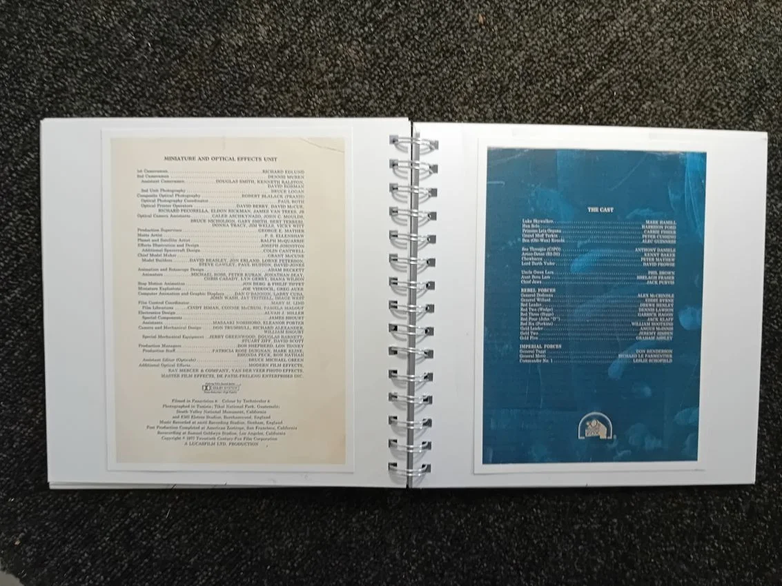 Star Wars Episode IV ' A new hope ' prints from original program, image 4
