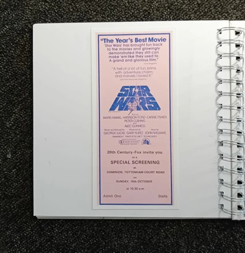 Star Wars Episode IV ' A new hope ' prints from original program, image 5