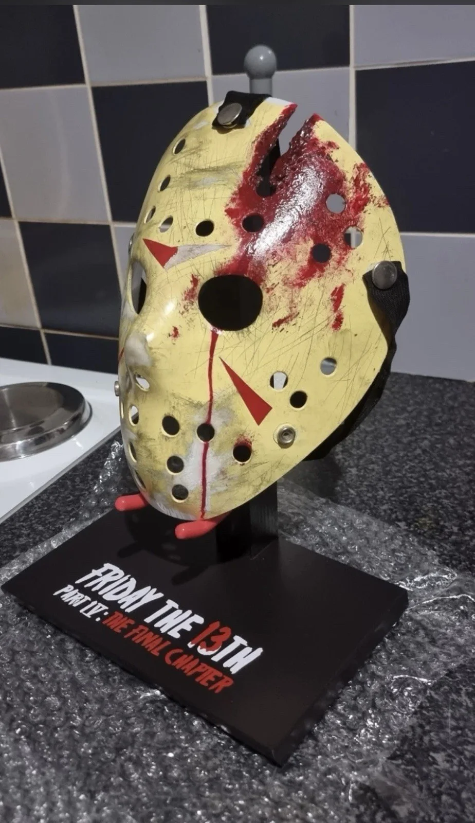 Friday The 13th Mask Stand…. Mask NOT Included, image 3