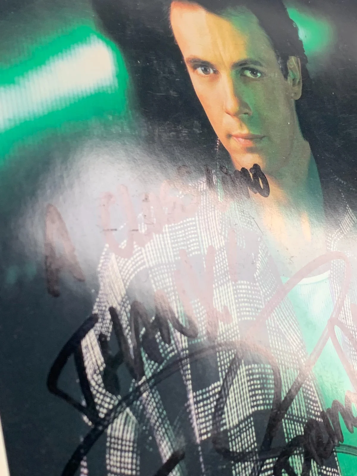 RICK SPRINGFIELD Vintage Hand Signed, JESSIE'S GIRL Autographed, изображение 3
