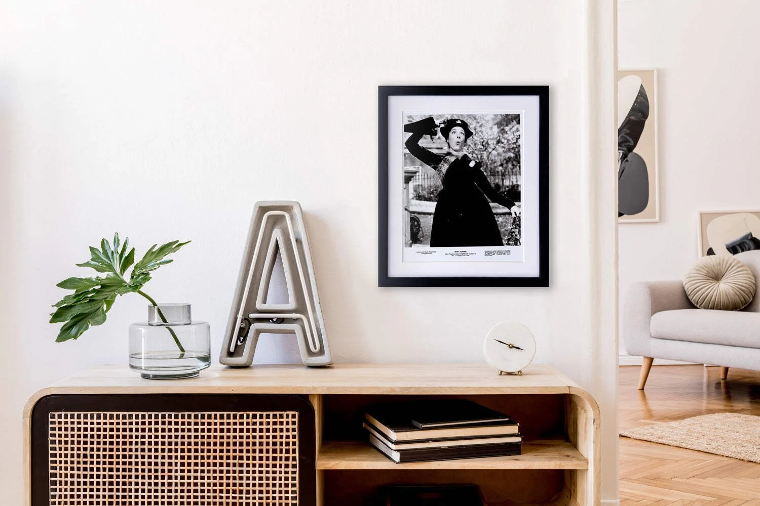Mary Poppins (1964) Disney Publicity Film Still - Framed, image 3