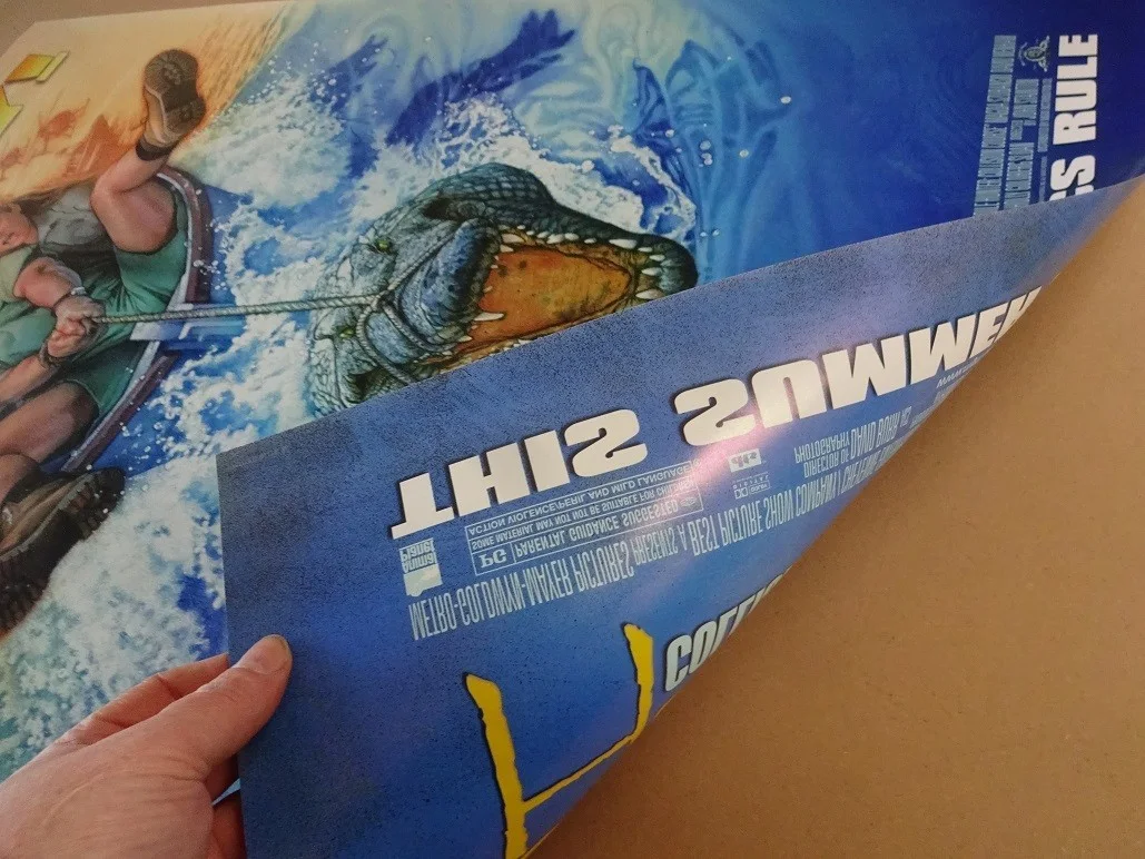 The Crocodile Hunter: Collision Course 2002 Double Sided Movie Poster 40"x27", image 2