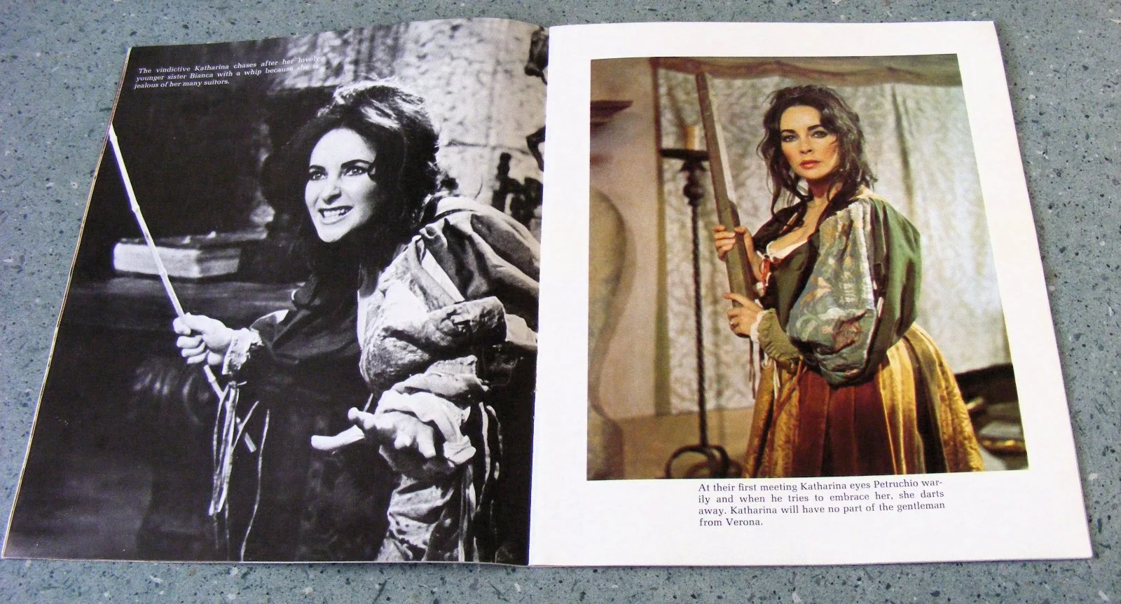 THE TAMING OF THE SHREW SOUVENIR FILM PROGRAMME 1967 RICHARD BURTON & LIZ TAYLOR, изображение 3