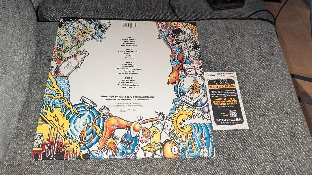 ERIC WILSON SIGNED SUBLIME 40OZ. TO FREEDOM VINYL RECORD ALBUM LP JSA COA, изображение 2