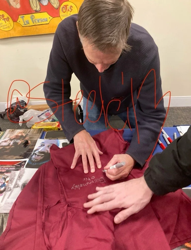 Bill Moseley — BILL MOSELEY SIGNED HOUSE OF 1000 CORPSES RED ROBE OTIS +INSC W/PROOF RARE!, изображение 3