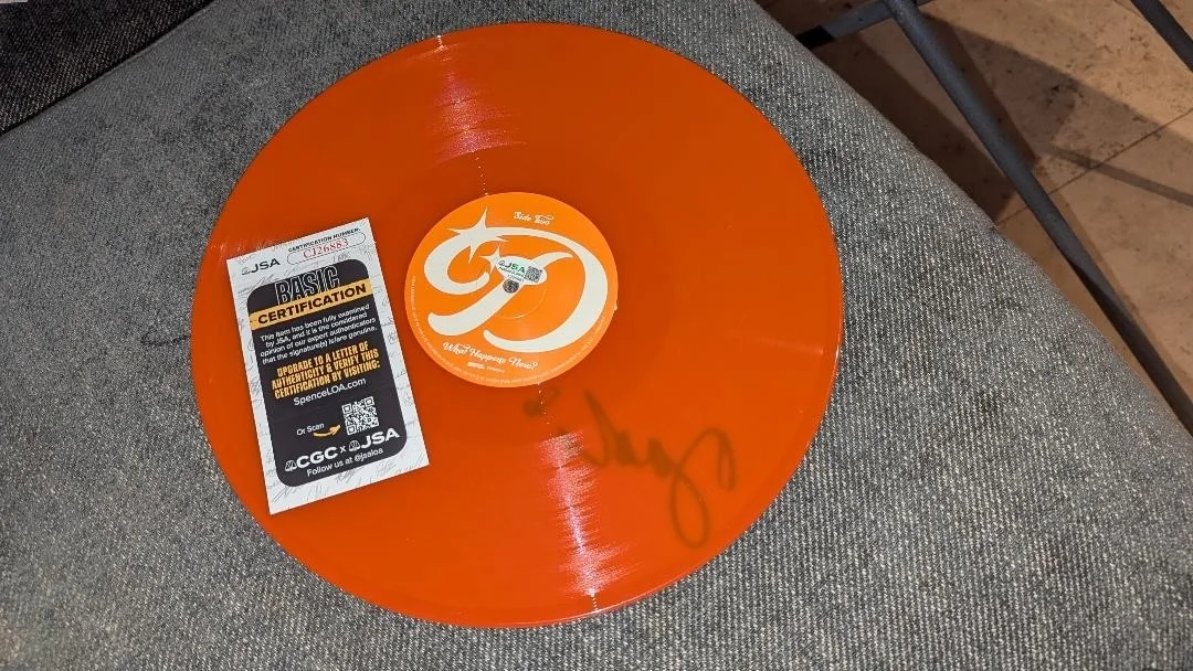 DASHA COUNTRY SINGER SIGNED WHAT HAPPENS NOW LP VINYL RECORD JSA COA, изображение 2