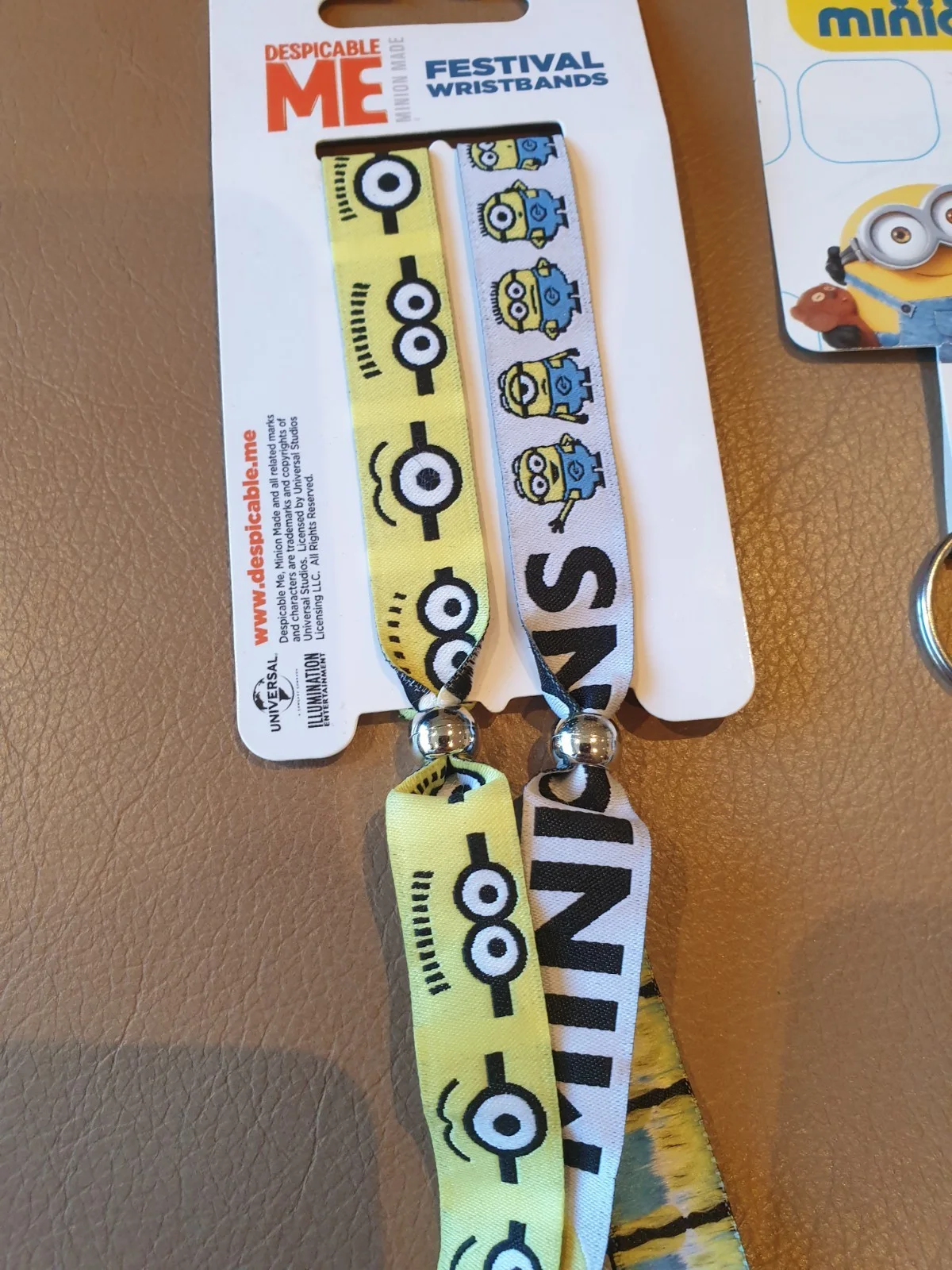 Minions Keyring & Festival Wristbands Despicable Me, image 4