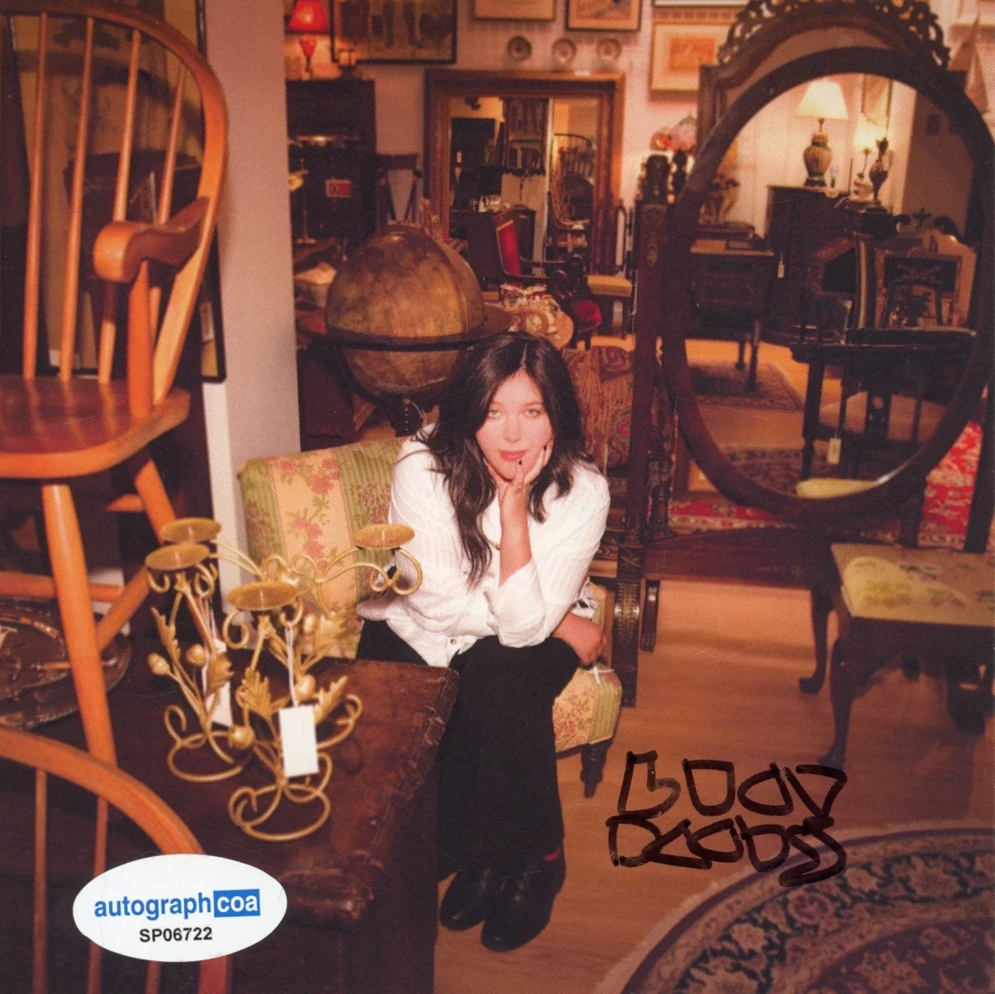 Lucy Dacus Signed Autograph Forever Is a Feeling CD Framed Boygenius ACOA COA, изображение 3